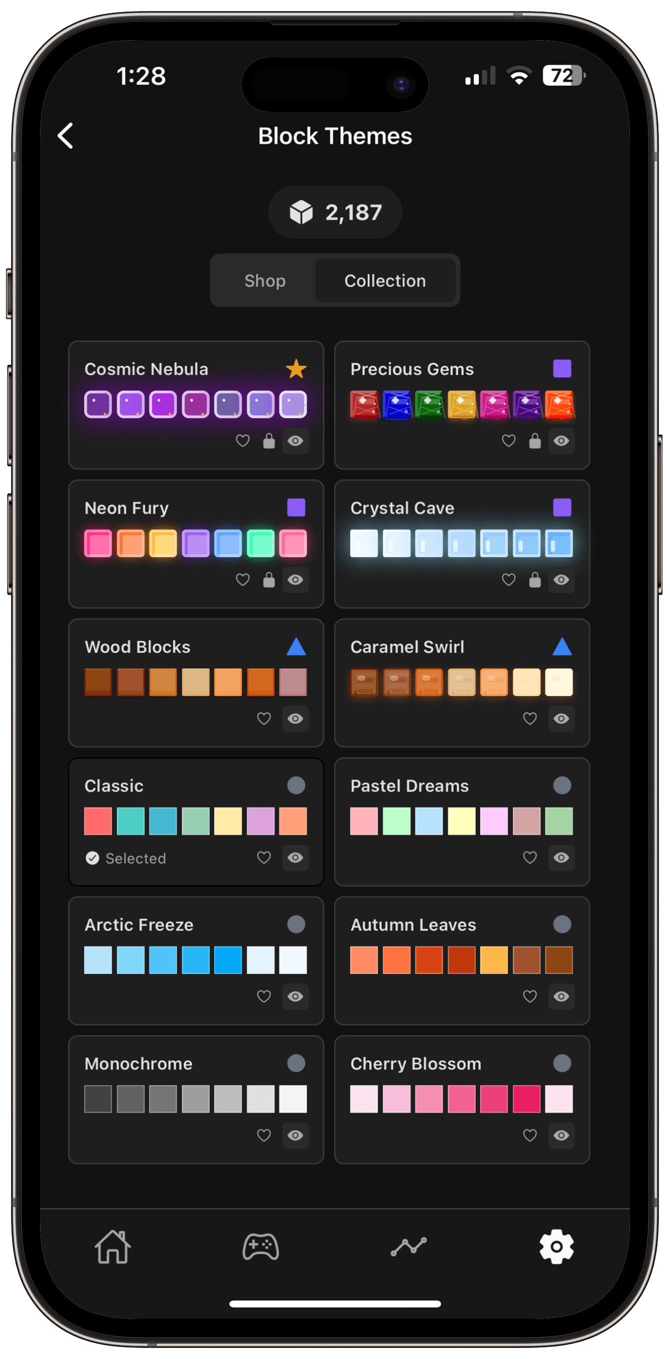 Themes switching